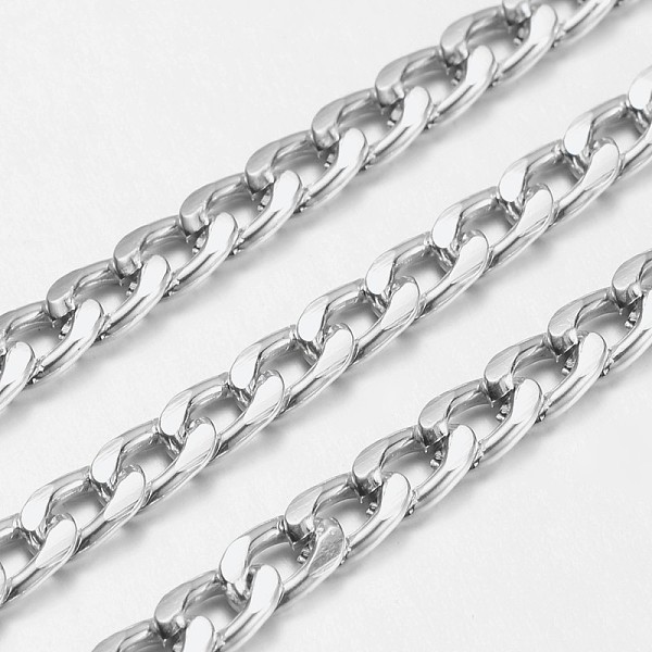 PandaHall Aluminium Twisted Chains Curb Chains, Unwelded, Lead Free and Nickel Free, Oxidated in Silver, Size: about Chain: 9mm long, 5mm...
PandaHall Aluminium Twisted Chains Curb Chains, Unwelded, Lead Free and Nickel Free, Oxidated in Silver, Size: about Chain: 9mm long, 5mm...