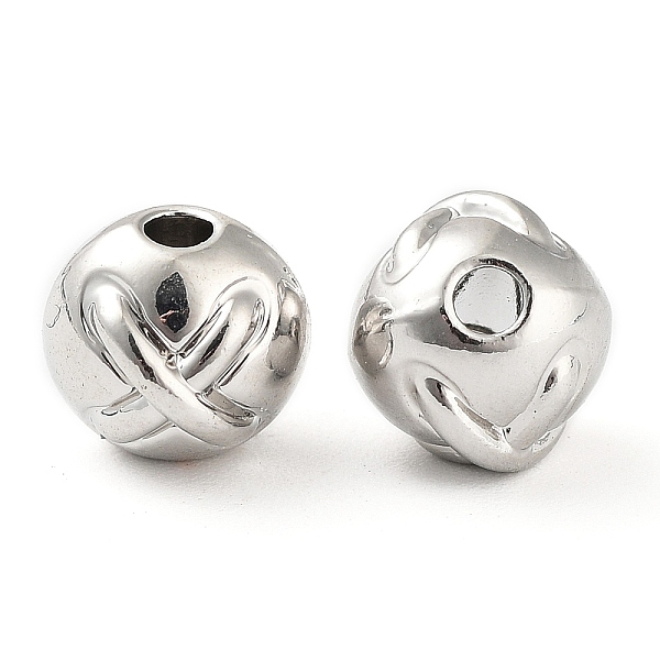 PandaHall Rack Plating Alloy Beads, Round with Cross, Platinum, 9x8x7.5mm, Hole: 1.8mm Alloy Round
PandaHall Rack Plating Alloy Beads, Round with Cross, Platinum, 9x8x7.5mm, Hole: 1.8mm Alloy Round
