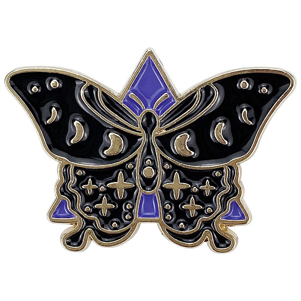 PandaHall Butterfly Enamel Pins, Black Alloy Brooches for Backpack Clothes, Mauve, 23x32mm Alloy+Enamel Butterfly Purple
PandaHall Butterfly Enamel Pins, Black Alloy Brooches for Backpack Clothes, Mauve, 23x32mm Alloy+Enamel Butterfly Purple