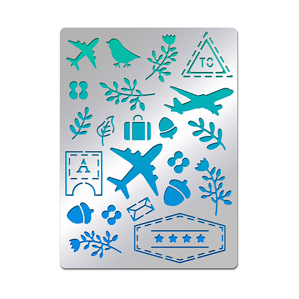 PandaHall Travel Theme Custom Stainless Steel Cutting Dies Stencils, for DIY Scrapbooking/Photo Album, Decorative Embossing, Matte Stainless...
PandaHall Travel Theme Custom Stainless Steel Cutting Dies Stencils, for DIY Scrapbooking/Photo Album, Decorative Embossing, Matte Stainless...
