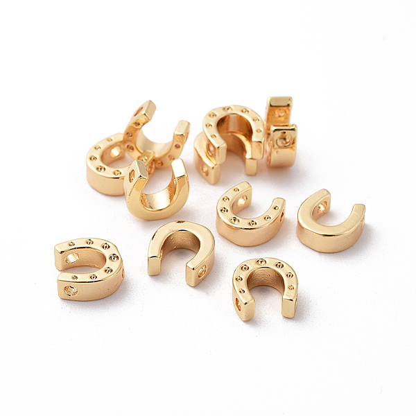 PandaHall Brass Charms, Nickel Free, Real 18K Gold Plated, Horseshoe, 7x7x3mm, Hole: 1.5mm Brass Horse
PandaHall Brass Charms, Nickel Free, Real 18K Gold Plated, Horseshoe, 7x7x3mm, Hole: 1.5mm Brass Horse