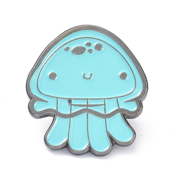 PandaHall Jellyfish Alloy Enamel Brooches, Enamel Pin, Cyan, 27x24x11mm Alloy+Enamel Cyan
PandaHall Jellyfish Alloy Enamel Brooches, Enamel Pin, Cyan, 27x24x11mm Alloy+Enamel Cyan