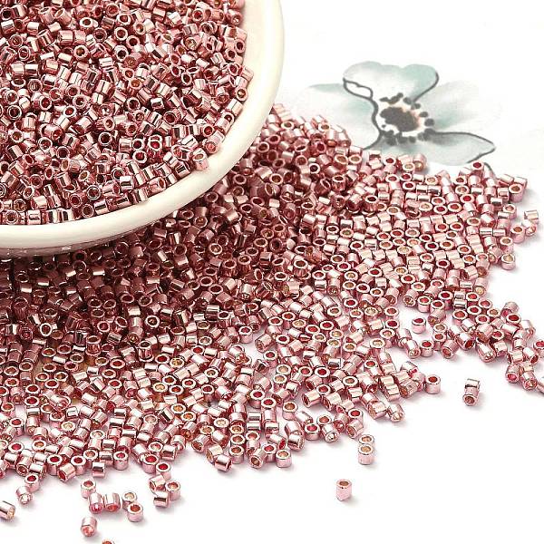 PandaHall Electroplate Glass Seed Beads, Metallic Colours, Cylinder, Rose Gold Plated, 2x1.5mm, Hole: 1mm, about 58967pcs/pound Czech Glass
PandaHall Electroplate Glass Seed Beads, Metallic Colours, Cylinder, Rose Gold Plated, 2x1.5mm, Hole: 1mm, about 58967pcs/pound Czech Glass