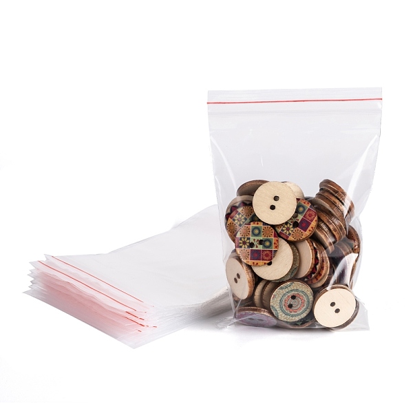 PandaHall Plastic Zip Lock Bags, Resealable Packaging Bags, Top Seal, Self Seal Bag, Rectangle, Clear, 12x8cm, Unilateral Thickness: 2 Mil...
PandaHall Plastic Zip Lock Bags, Resealable Packaging Bags, Top Seal, Self Seal Bag, Rectangle, Clear, 12x8cm, Unilateral Thickness: 2 Mil...