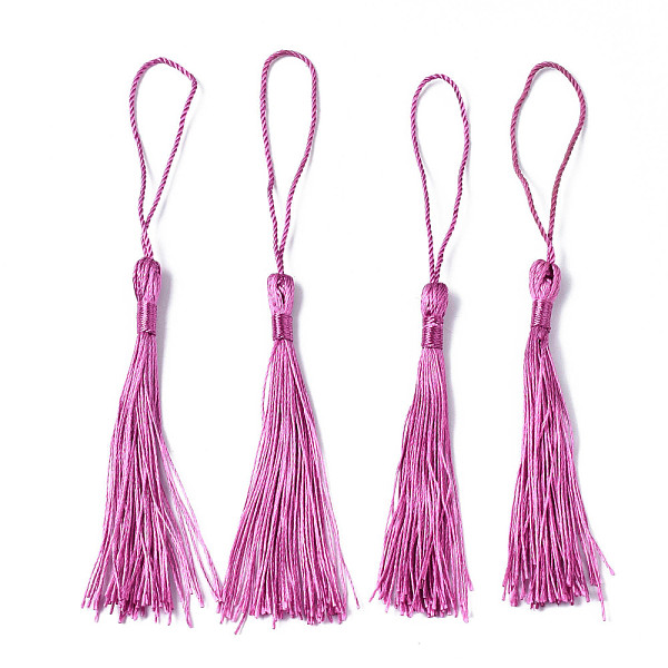 PandaHall Polyester Tassel Big Pendant Decorations, Violet, 130x6mm, Tassel: 70~90mm Polyester Purple
PandaHall Polyester Tassel Big Pendant Decorations, Violet, 130x6mm, Tassel: 70~90mm Polyester Purple