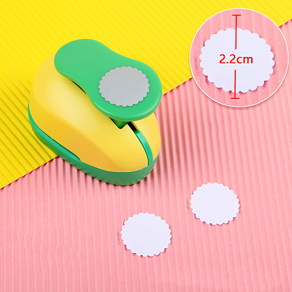 PandaHall Plastic Paper Craft Hole Punches, Paper Puncher for DIY Paper Cutter Crafts & Scrapbooking, Random Color, Wave Edge, Round Pattern...
PandaHall Plastic Paper Craft Hole Punches, Paper Puncher for DIY Paper Cutter Crafts & Scrapbooking, Random Color, Wave Edge, Round Pattern...