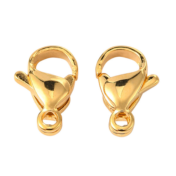 PandaHall 304 Stainless Steel Lobster Claw Clasps, Parrot Trigger Clasps, Manual Polishing, Golden, 11x7x3.5mm, Hole: 1mm 304 Stainless...
PandaHall 304 Stainless Steel Lobster Claw Clasps, Parrot Trigger Clasps, Manual Polishing, Golden, 11x7x3.5mm, Hole: 1mm 304 Stainless...