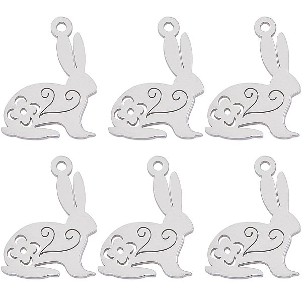 PandaHall SUNNYCLUE 16Pcs 201 Stainless Steel Pendants, Easter Bunny, Stainless Steel Color, 19x14x1mm, Hole: 1.2mm 201 Stainless Steel...
PandaHall SUNNYCLUE 16Pcs 201 Stainless Steel Pendants, Easter Bunny, Stainless Steel Color, 19x14x1mm, Hole: 1.2mm 201 Stainless Steel...