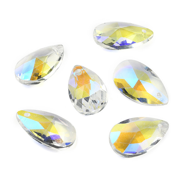 PandaHall Faceted Glass Pendants, teardrop, White, 22x13x8.5mm, Hole: 1mm Glass Teardrop White
PandaHall Faceted Glass Pendants, teardrop, White, 22x13x8.5mm, Hole: 1mm Glass Teardrop White