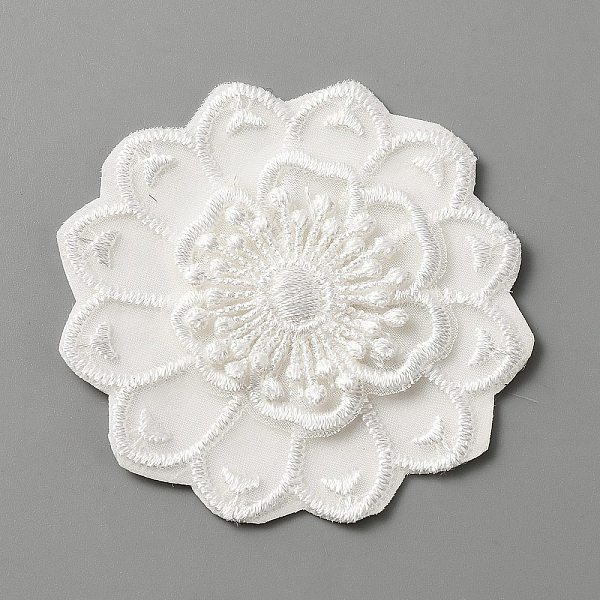 PandaHall Computerized Embroidery Lace Self Adhesive/Sew on Patches, Costume Accessories, Appliques, Flower Pattern, 58x58x2.5mm Cloth...
PandaHall Computerized Embroidery Lace Self Adhesive/Sew on Patches, Costume Accessories, Appliques, Flower Pattern, 58x58x2.5mm Cloth...