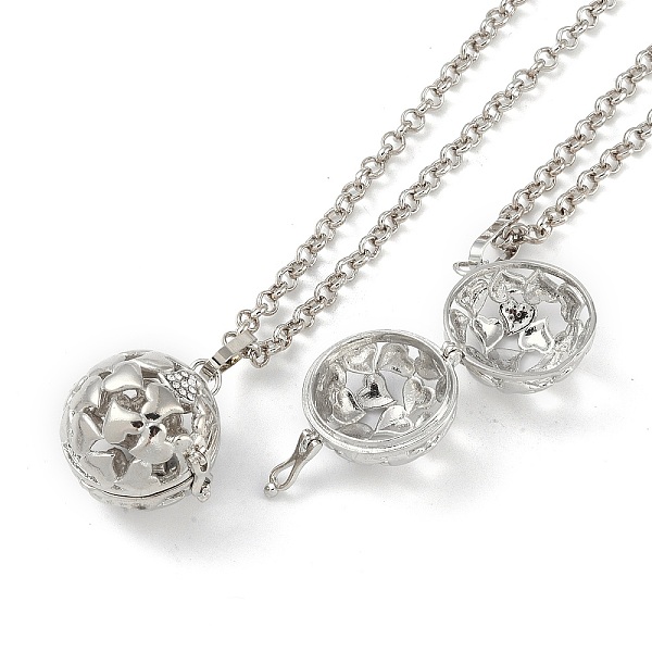 PandaHall Brass with Rhinestone Pendant Necklaces, Iron Rolo Chains, Round, Platinum, 32.09 inch(815mm) long, pendant: 25.5x24.5mm, 18mm..., Clear
PandaHall Brass with Rhinestone Pendant Necklaces, Iron Rolo Chains, Round, Platinum, 32.09 inch(815mm) long, pendant: 25.5x24.5mm, 18mm..., Clear