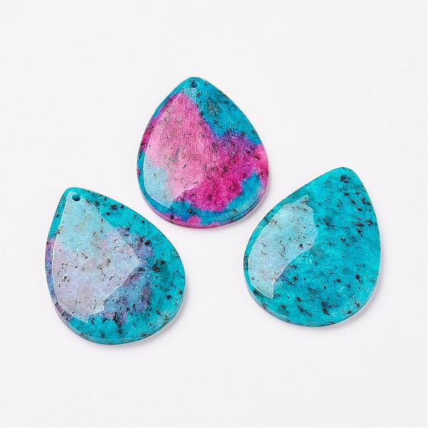 PandaHall Natural Sesame Jasper/Kiwi Jasper Big Pendants, teardrop, 54x39x7mm, Hole: 2mm Sesame Jasper Teardrop
PandaHall Natural Sesame Jasper/Kiwi Jasper Big Pendants, teardrop, 54x39x7mm, Hole: 2mm Sesame Jasper Teardrop