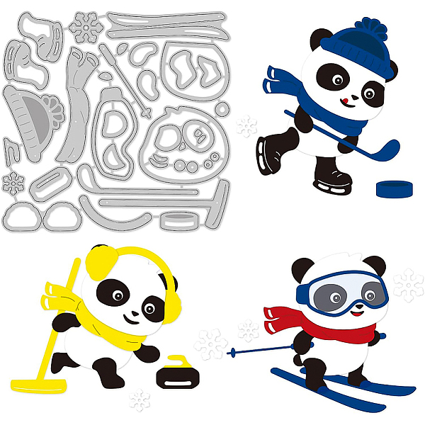 PandaHall Carbon Steel Cutting Dies Stencils, for DIY Scrapbooking/Photo Album, Decorative Embossing DIY Paper Card, Matte Platinum Color...
PandaHall Carbon Steel Cutting Dies Stencils, for DIY Scrapbooking/Photo Album, Decorative Embossing DIY Paper Card, Matte Platinum Color...
