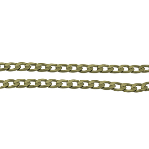 PandaHall 3.28 Feet Brass Side Twisted Chains Curb Chains, Unwelded, Nickel Free, Antique Bronze, Size: Chain: about 6.5mm long, 4mm wide...
PandaHall 3.28 Feet Brass Side Twisted Chains Curb Chains, Unwelded, Nickel Free, Antique Bronze, Size: Chain: about 6.5mm long, 4mm wide...
