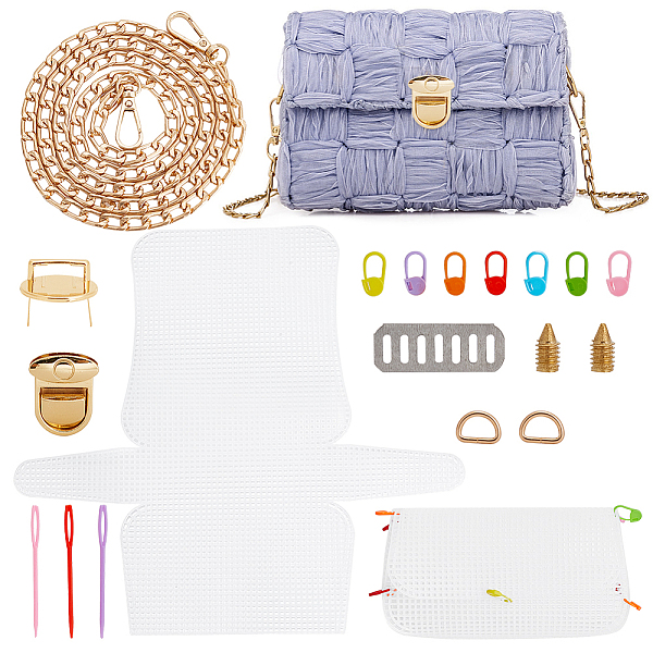 PandaHall WADORN DIY Knitting Crochet Bags Kit, Acrylic Yarns Weaving Bag Making Materials Blank Mesh Plastic Canvas Sheets for Embroidery..., Multicolor
PandaHall WADORN DIY Knitting Crochet Bags Kit, Acrylic Yarns Weaving Bag Making Materials Blank Mesh Plastic Canvas Sheets for Embroidery..., Multicolor