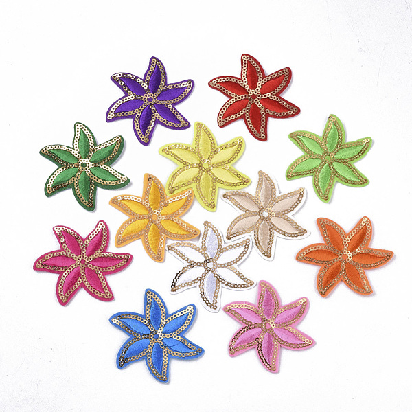 PandaHall Computerized Embroidery Cloth Iron On/Sew On Patches, Costume Accessories, with Paillette, Appliques, Flower, Mixed Color..., Multicolor
PandaHall Computerized Embroidery Cloth Iron On/Sew On Patches, Costume Accessories, with Paillette, Appliques, Flower, Mixed Color..., Multicolor