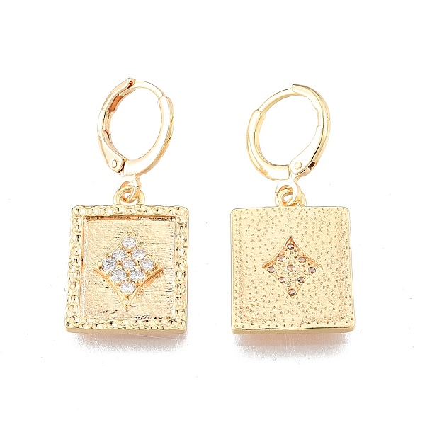 PandaHall Clear Cubic Zirconia Rectangle Dangle Leverback Earrings, Brass Jewelry for Women, Cadmium Free & Nickel Free & Lead Free, Real...
PandaHall Clear Cubic Zirconia Rectangle Dangle Leverback Earrings, Brass Jewelry for Women, Cadmium Free & Nickel Free & Lead Free, Real...