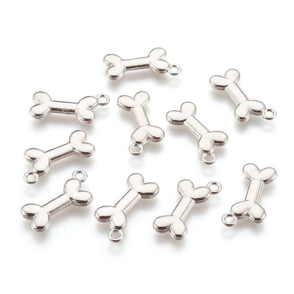 PandaHall Alloy Pendants, Lead Free and Cadmium Free, Bone, Platinum, 22x11x2mm, Hole: 2mm Alloy Others
PandaHall Alloy Pendants, Lead Free and Cadmium Free, Bone, Platinum, 22x11x2mm, Hole: 2mm Alloy Others
