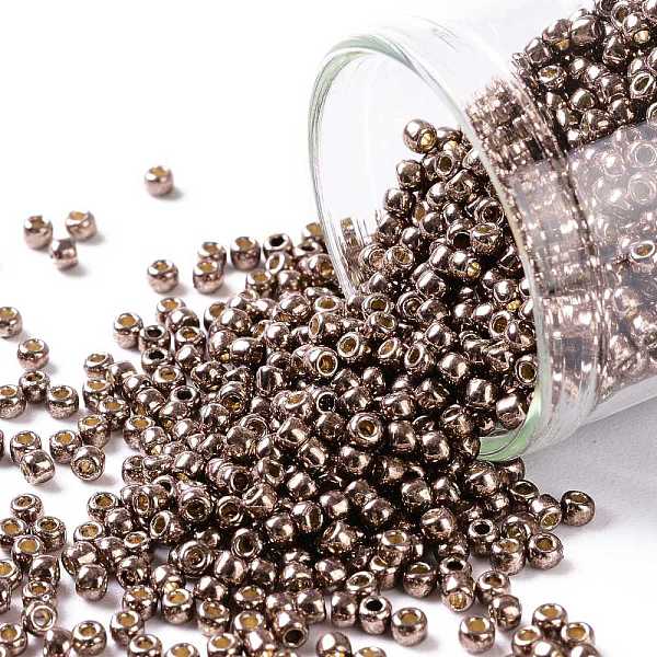 PandaHall TOHO Round Seed Beads, Japanese Seed Beads, (PF556) PermaFinish Mauve Metallic, 11/0, 2.2mm, Hole: 0.8mm, about 5555pcs/50g Glass..., Purple
PandaHall TOHO Round Seed Beads, Japanese Seed Beads, (PF556) PermaFinish Mauve Metallic, 11/0, 2.2mm, Hole: 0.8mm, about 5555pcs/50g Glass..., Purple