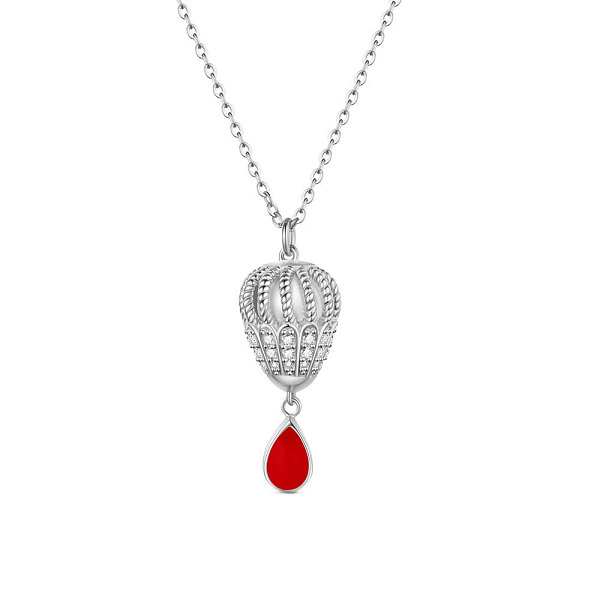 PandaHall SHEGRACE Rhodium Plated 925 Sterling Silver Pendant Necklaces, with Grade AAA Cubic Zirconia and Shell Pearl, teardrop, Platinum...
PandaHall SHEGRACE Rhodium Plated 925 Sterling Silver Pendant Necklaces, with Grade AAA Cubic Zirconia and Shell Pearl, teardrop, Platinum...