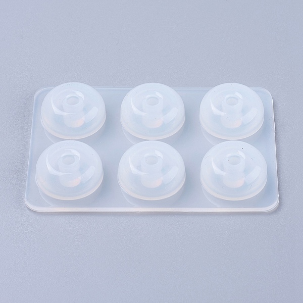 PandaHall Silicone Bead Molds, Resin Casting Molds, For UV Resin, Epoxy Resin Jewelry Making, Round, White, 7.6x5.1x1cm, Hole: 6.5mm, Inner...
PandaHall Silicone Bead Molds, Resin Casting Molds, For UV Resin, Epoxy Resin Jewelry Making, Round, White, 7.6x5.1x1cm, Hole: 6.5mm, Inner...