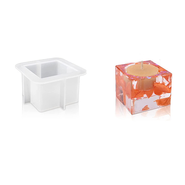 PandaHall Cuboid DIY Tealight Candle Holder Molds, Resin Casting Molds, for UV Resin, Epoxy Resin Craft Making, White, 7.1x7.1x4.1cm...
PandaHall Cuboid DIY Tealight Candle Holder Molds, Resin Casting Molds, for UV Resin, Epoxy Resin Craft Making, White, 7.1x7.1x4.1cm...