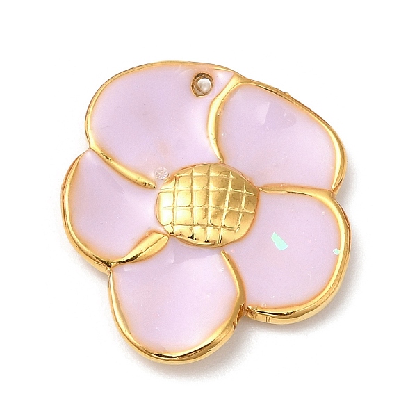 PandaHall 304 Stainless Steel Enamel Pendants, Real 18K Gold Plated, Flower Charm, Pearl Pink, 20.5x18x2.5mm, Hole: 1.2mm Stainless...
PandaHall 304 Stainless Steel Enamel Pendants, Real 18K Gold Plated, Flower Charm, Pearl Pink, 20.5x18x2.5mm, Hole: 1.2mm Stainless...