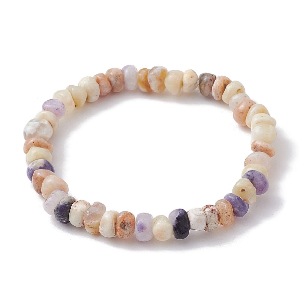 PandaHall Natural Purple Opal Nuggets Beaded Stretch Bracelets, Inner Diameter: 2-3/4 inch(7cm) Purple Opal Nuggets
PandaHall Natural Purple Opal Nuggets Beaded Stretch Bracelets, Inner Diameter: 2-3/4 inch(7cm) Purple Opal Nuggets
