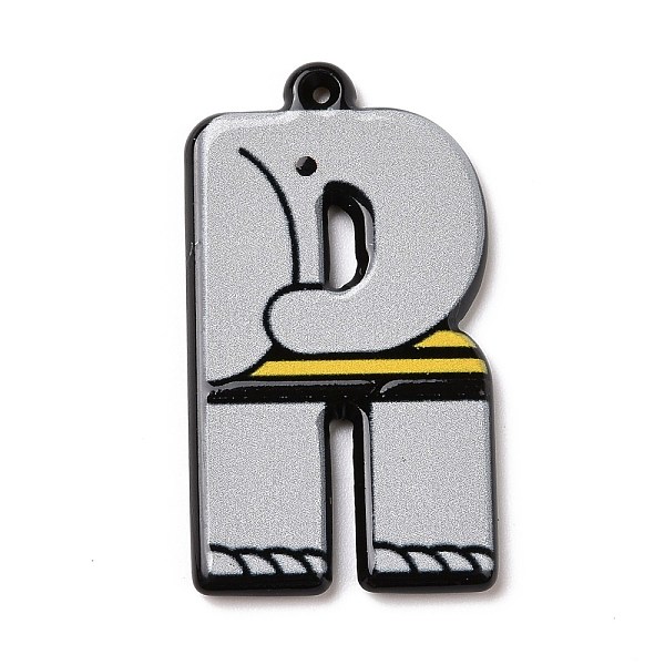 PandaHall Circus Theme Printed Acrylic Pendants, Joker, Letter Charm, Letter R, 35x19x2mm, Hole: 1mm Acrylic Letter R
PandaHall Circus Theme Printed Acrylic Pendants, Joker, Letter Charm, Letter R, 35x19x2mm, Hole: 1mm Acrylic Letter R
