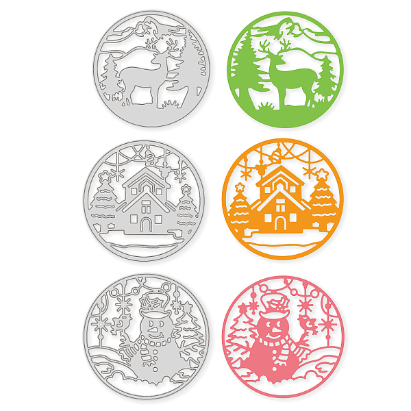 PandaHall GLOBLELAND 3Pcs 3 Style Carbon Steel Cutting Dies Stencils, for DIY Scrapbooking/Photo Album, Decorative Embossing DIY Paper Card...
PandaHall GLOBLELAND 3Pcs 3 Style Carbon Steel Cutting Dies Stencils, for DIY Scrapbooking/Photo Album, Decorative Embossing DIY Paper Card...