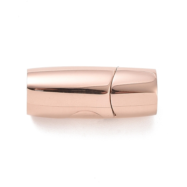 PandaHall Ion Plating(IP) 304 Stainless Steel Magnetic Clasps with Glue-in Ends, Column, Rose Gold, 23mm, Hole: 6.5mm 304 Stainless Steel...
PandaHall Ion Plating(IP) 304 Stainless Steel Magnetic Clasps with Glue-in Ends, Column, Rose Gold, 23mm, Hole: 6.5mm 304 Stainless Steel...
