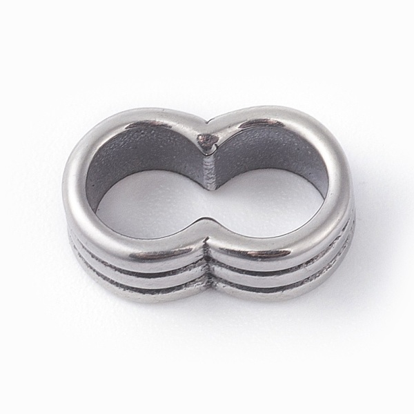 PandaHall 316 Surgical Stainless Steel Slide Charms/Slider Beads, For Leather Cord Bracelets Making, Antique Silver, 12.5x7.5x5mm, Hole...
PandaHall 316 Surgical Stainless Steel Slide Charms/Slider Beads, For Leather Cord Bracelets Making, Antique Silver, 12.5x7.5x5mm, Hole...