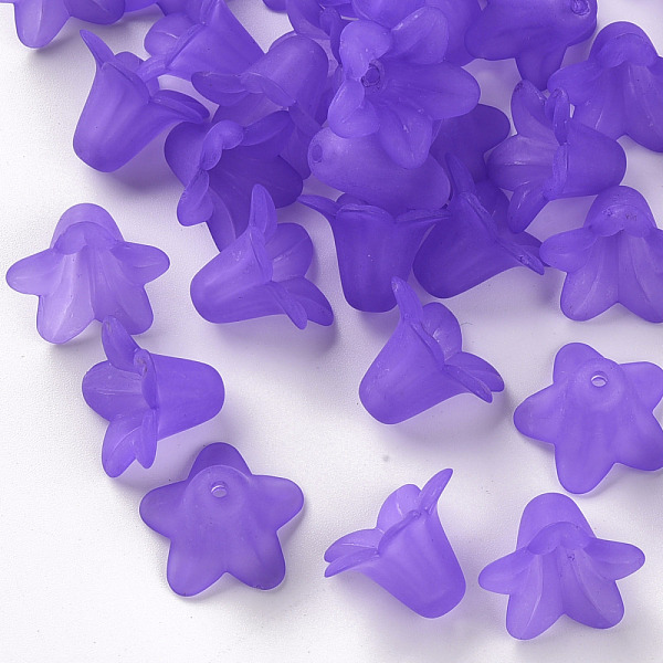 PandaHall Purple Frosted Transparent Acrylic Flower Beads, 17.5x12mm, Hole: 1.5mm Acrylic Flower Purple
PandaHall Purple Frosted Transparent Acrylic Flower Beads, 17.5x12mm, Hole: 1.5mm Acrylic Flower Purple