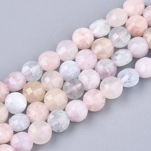 PandaHall Natural Morganite Beads Strands, Faceted, Flat Round, 6~6.5x4~5mm, Hole: 1mm, about 61~67pcs/strand, 14.9 inch~15.1 inch Morganite...
PandaHall Natural Morganite Beads Strands, Faceted, Flat Round, 6~6.5x4~5mm, Hole: 1mm, about 61~67pcs/strand, 14.9 inch~15.1 inch Morganite...