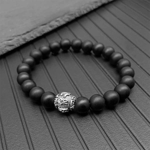 PandaHall High Beauty Pure Black Bracelet Beaded Lucky Transfer Pixiu Bracelet Simple Style Couple Gift to the Small Market
PandaHall High Beauty Pure Black Bracelet Beaded Lucky Transfer Pixiu Bracelet Simple Style Couple Gift to the Small Market