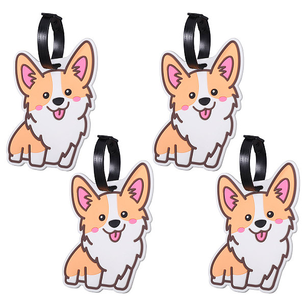 PandaHall CHGCRAFT 4PCS Corgi Luggage Tags Luggage Tags with Name ID Card for Suitcases Luggage Tags Travel Suitcase Baggage Handbag Tag..., Orange
PandaHall CHGCRAFT 4PCS Corgi Luggage Tags Luggage Tags with Name ID Card for Suitcases Luggage Tags Travel Suitcase Baggage Handbag Tag..., Orange