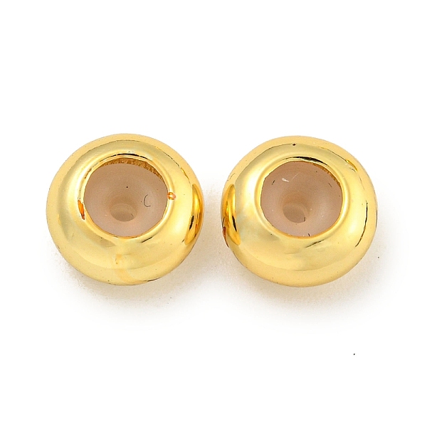 PandaHall Brass Stopper Beads, with Silicone, Long-Lasting Plated, Lead Free & Cadmium Free, Rondelle, Real 18K Gold Plated, 8x4mm, Hole...
PandaHall Brass Stopper Beads, with Silicone, Long-Lasting Plated, Lead Free & Cadmium Free, Rondelle, Real 18K Gold Plated, 8x4mm, Hole...