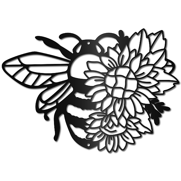 PandaHall CREATCABIN Bees Metal Wall Art Decor Sunflower Sculpture Wall Hanging Decoration Sign Iron Outline Wall Art Black Rustic Decor...
PandaHall CREATCABIN Bees Metal Wall Art Decor Sunflower Sculpture Wall Hanging Decoration Sign Iron Outline Wall Art Black Rustic Decor...