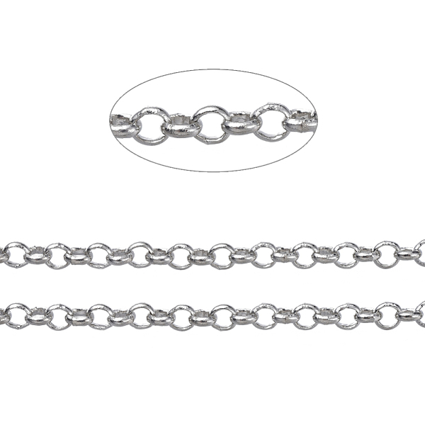 PandaHall Brass Rolo Chains, Belcher Chains, Soldered, Long-Lasting Plated, with Spool, Cadmium Free & Nickel Free & Lead Free, Platinum...
PandaHall Brass Rolo Chains, Belcher Chains, Soldered, Long-Lasting Plated, with Spool, Cadmium Free & Nickel Free & Lead Free, Platinum...