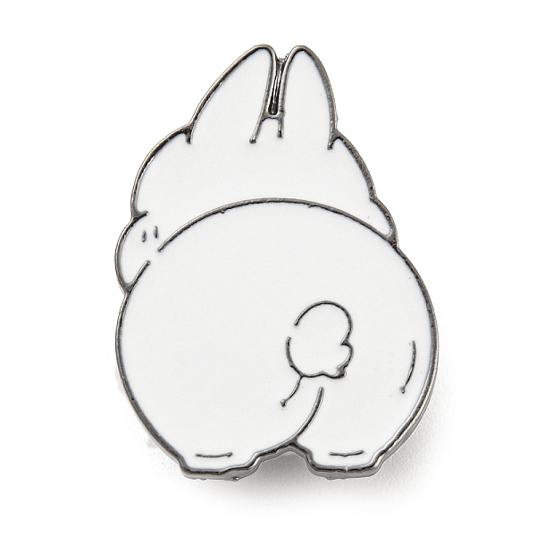 PandaHall Animal Enamel Pins, Gunmetal Alloy Brooches for Backpack Clothes, Rabbit, 25x18.5x2mm Alloy+Enamel Rabbit White
PandaHall Animal Enamel Pins, Gunmetal Alloy Brooches for Backpack Clothes, Rabbit, 25x18.5x2mm Alloy+Enamel Rabbit White