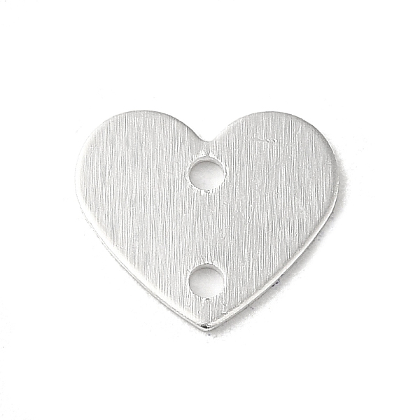 PandaHall Brass Connector Charms, Heart Links, 925 Sterling Silver Plated, 10x11x0.6mm, Hole: 1.4mm Brass Heart
PandaHall Brass Connector Charms, Heart Links, 925 Sterling Silver Plated, 10x11x0.6mm, Hole: 1.4mm Brass Heart