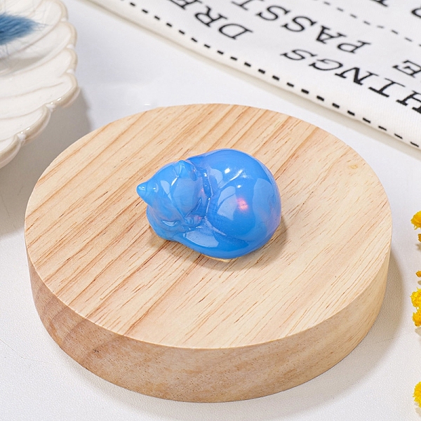 PandaHall Blue Opalite Display Decorations, Figurine, Sleeping Cat, 33.5x39x23.5mm Opalite Cat Shape
PandaHall Blue Opalite Display Decorations, Figurine, Sleeping Cat, 33.5x39x23.5mm Opalite Cat Shape