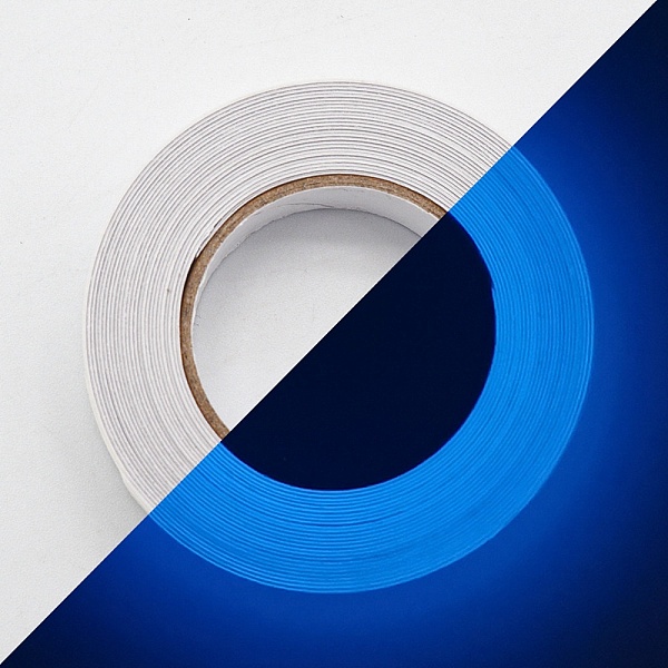 PandaHall PVC Adhesive Glow in the Dark Tape, Waterproof Luminous Warning Tape, for Stairs, Walls and Steps, Flat, Blue, 10mm, about 3m/roll...
PandaHall PVC Adhesive Glow in the Dark Tape, Waterproof Luminous Warning Tape, for Stairs, Walls and Steps, Flat, Blue, 10mm, about 3m/roll...