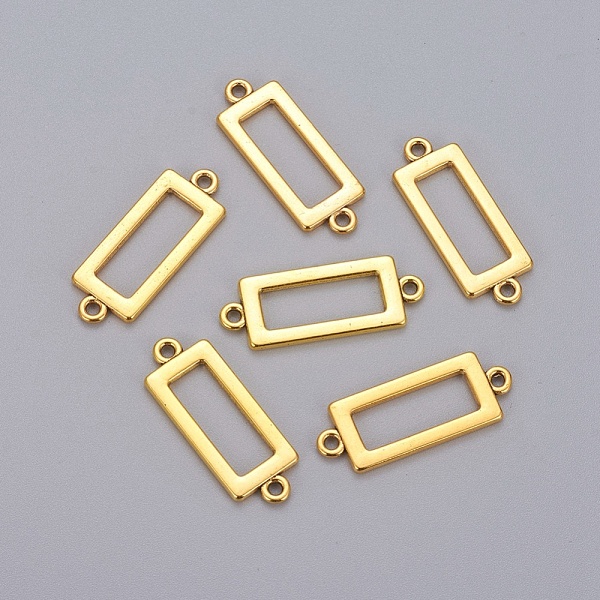 PandaHall Alloy Links connectors, Cadmium Free & Lead Free, Rectangle, Antique Golden, 30x11.5x2mm, Hole: 2mm Alloy Rectangle
PandaHall Alloy Links connectors, Cadmium Free & Lead Free, Rectangle, Antique Golden, 30x11.5x2mm, Hole: 2mm Alloy Rectangle
