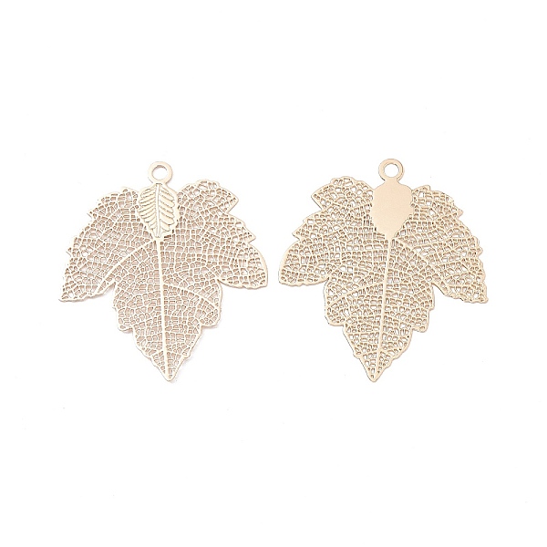 PandaHall Brass Filigree Big Pendants, Etched Metal Embellishments, Long-Lasting Plated, Maple Leaf, Light Gold, 43.5x38.5x0.3mm, Hole...
PandaHall Brass Filigree Big Pendants, Etched Metal Embellishments, Long-Lasting Plated, Maple Leaf, Light Gold, 43.5x38.5x0.3mm, Hole...