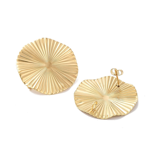 PandaHall 304 Stainless Steel Stud Earring Findings, Real 18K Gold Plated, Flat Round, 32mm, Hole: 3mm, Pin: 10x0.5mm 304 Stainless Steel...
PandaHall 304 Stainless Steel Stud Earring Findings, Real 18K Gold Plated, Flat Round, 32mm, Hole: 3mm, Pin: 10x0.5mm 304 Stainless Steel...