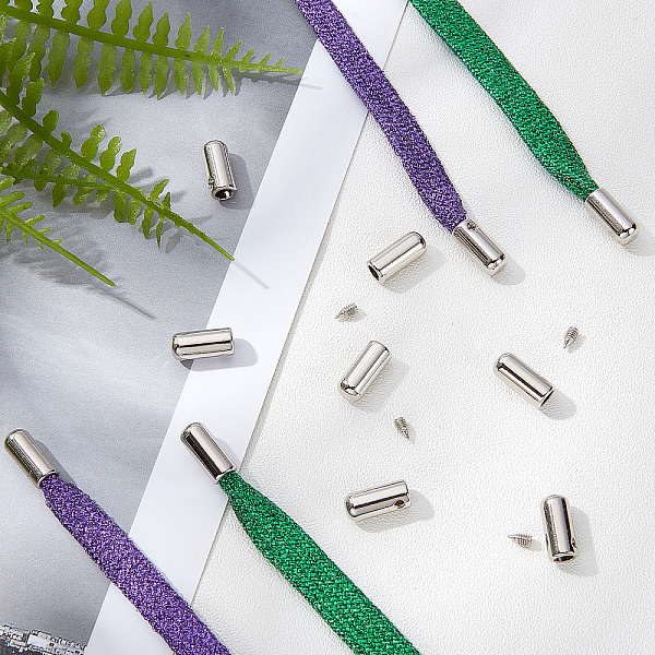 PandaHall Zinc Alloy End Caps, Column, Platinum, 13x5.5mm, Hole: 2mm, Inner Diameter: 3.5mm, 30 sets Alloy
PandaHall Zinc Alloy End Caps, Column, Platinum, 13x5.5mm, Hole: 2mm, Inner Diameter: 3.5mm, 30 sets Alloy