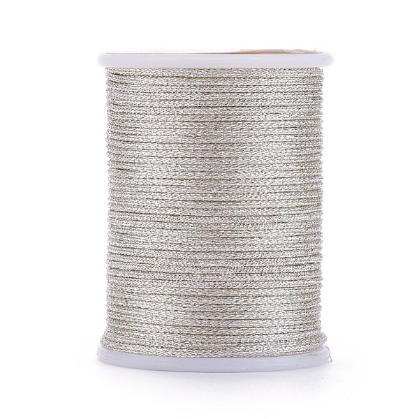 PandaHall Polyester Metallic Thread, Antique White, 1mm, about 7.65 yards(7m)/roll Polyester Orange
PandaHall Polyester Metallic Thread, Antique White, 1mm, about 7.65 yards(7m)/roll Polyester Orange