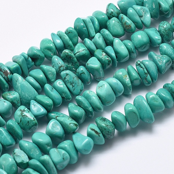 PandaHall Natural Magnesite Beads Strands, Dyed & Heated, Nuggets, 9~18x8~12x2~6mm, Hole: 2mm, 15.7 inch(40cm) Magnesite Nuggets Green
PandaHall Natural Magnesite Beads Strands, Dyed & Heated, Nuggets, 9~18x8~12x2~6mm, Hole: 2mm, 15.7 inch(40cm) Magnesite Nuggets Green