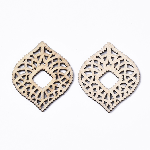 PandaHall Undyed Natural Wood Filigree Joiners Links, Laser Cut Filigree Joiners Links, Horse Eye, Antique White, 58x48x2.5mm, Hole: 1.2mm..., Orange
PandaHall Undyed Natural Wood Filigree Joiners Links, Laser Cut Filigree Joiners Links, Horse Eye, Antique White, 58x48x2.5mm, Hole: 1.2mm..., Orange
